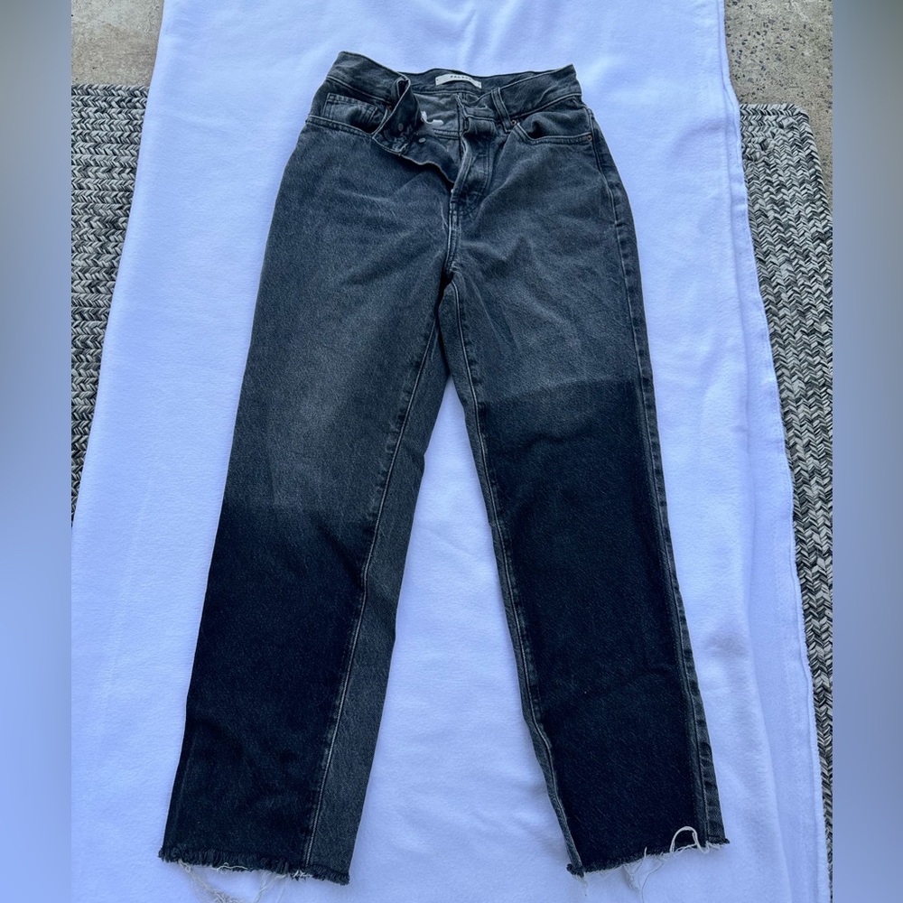 Pacsun black straight jeans
